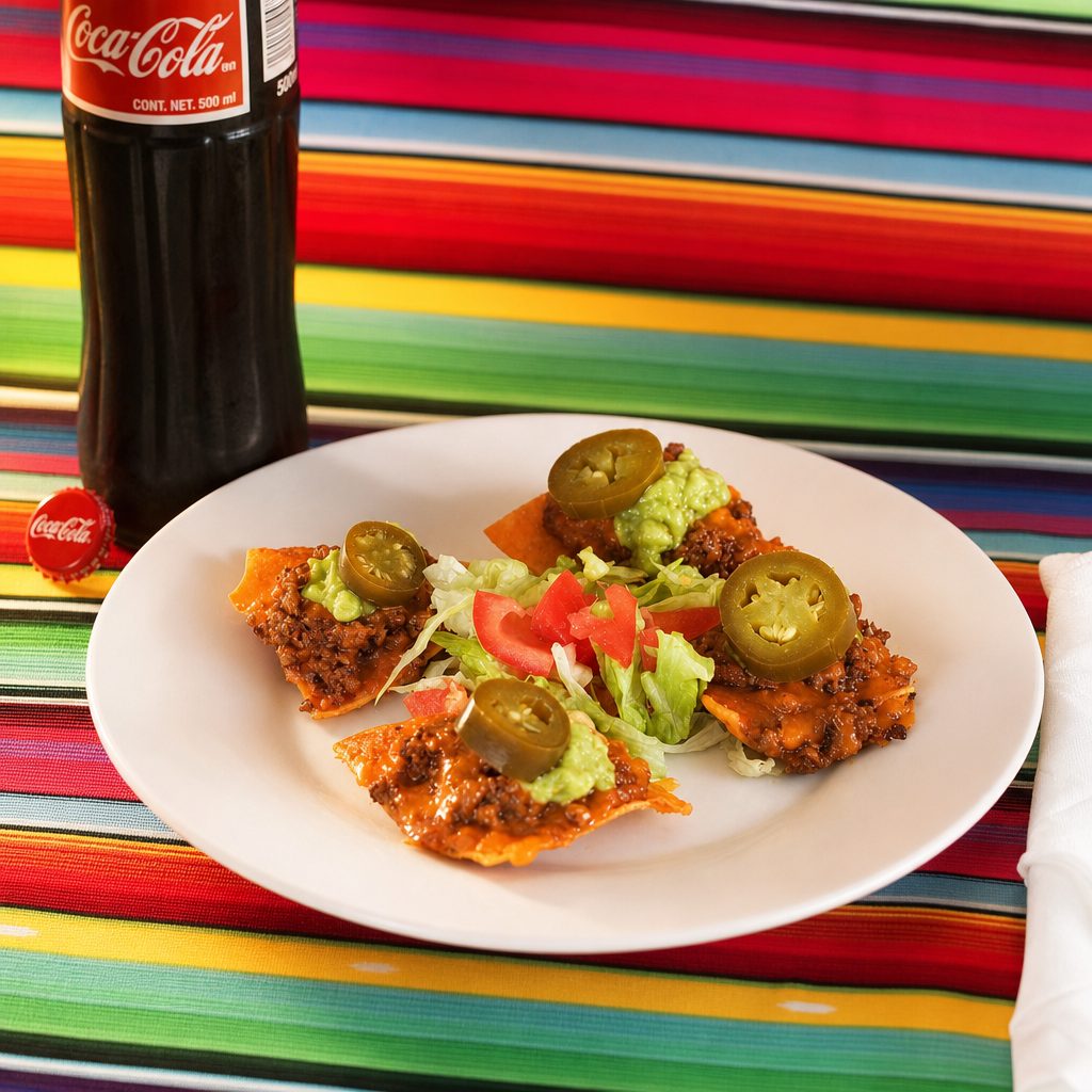 (4) Fajita Nachos.