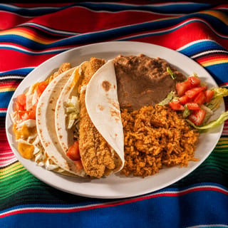 Fish Tacos (2) Plate