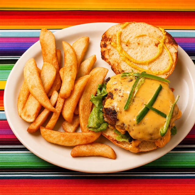 Juan's Spicy Burger.