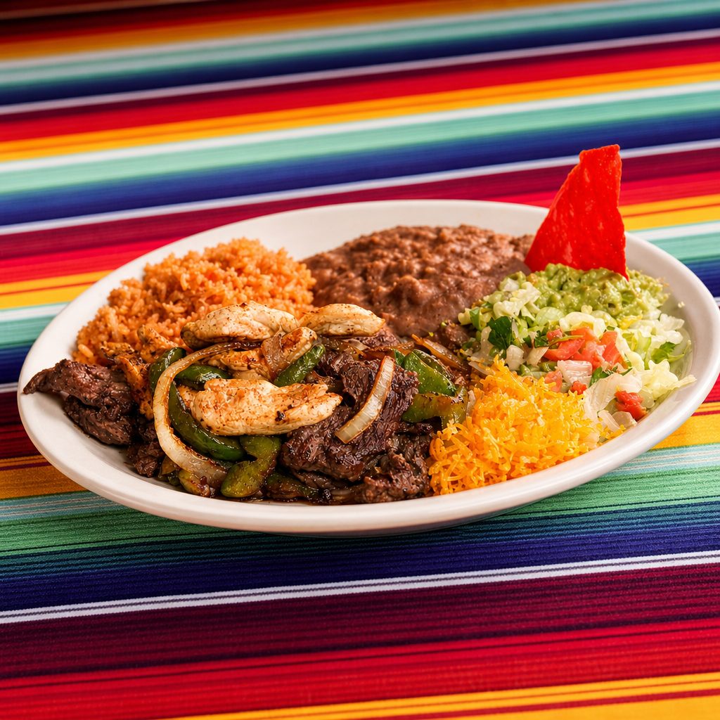 Tex-Mex Fajita Plate.