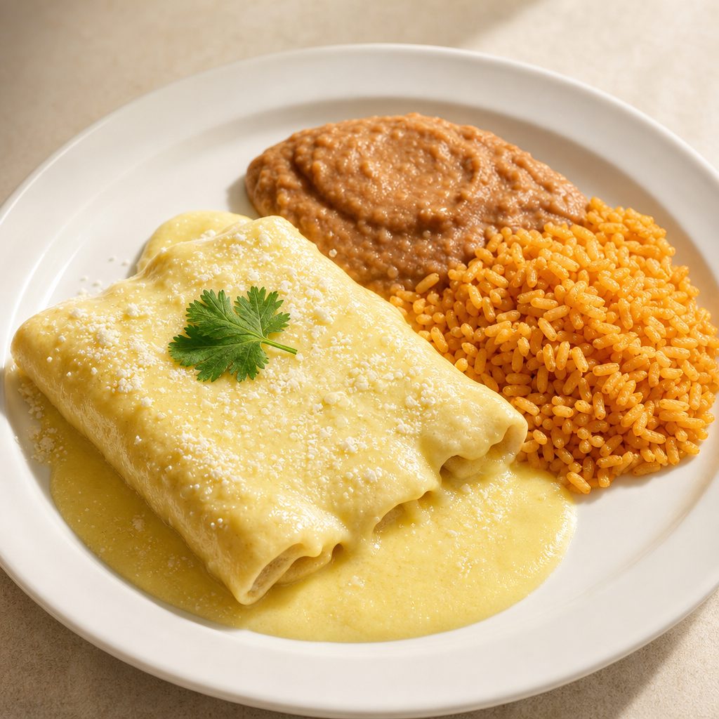 Enchiladas Blancas.