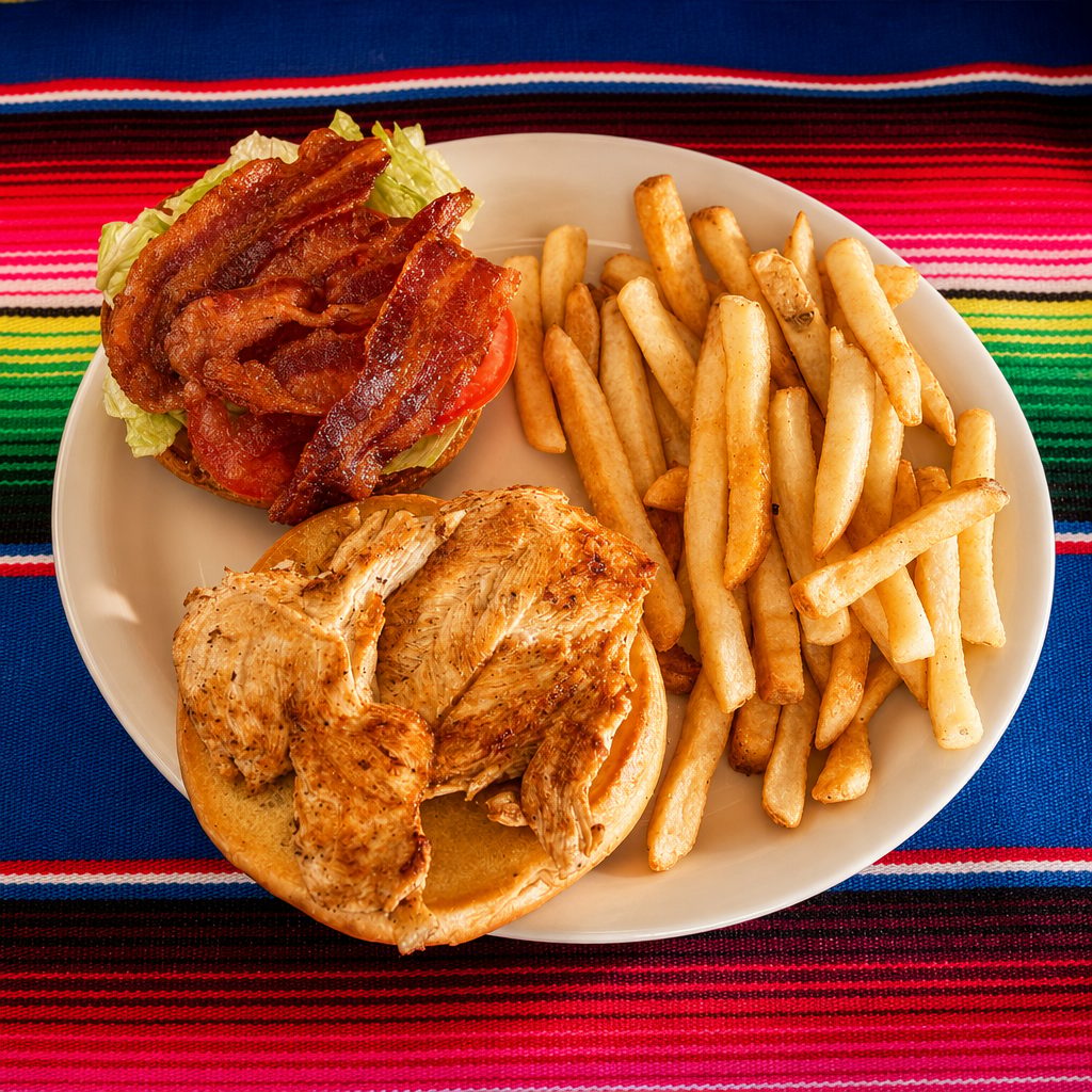 Chicken Bacon Ranch Sandwich.