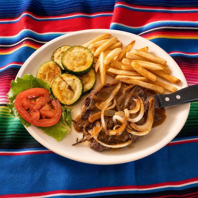 Big Burger Steak.