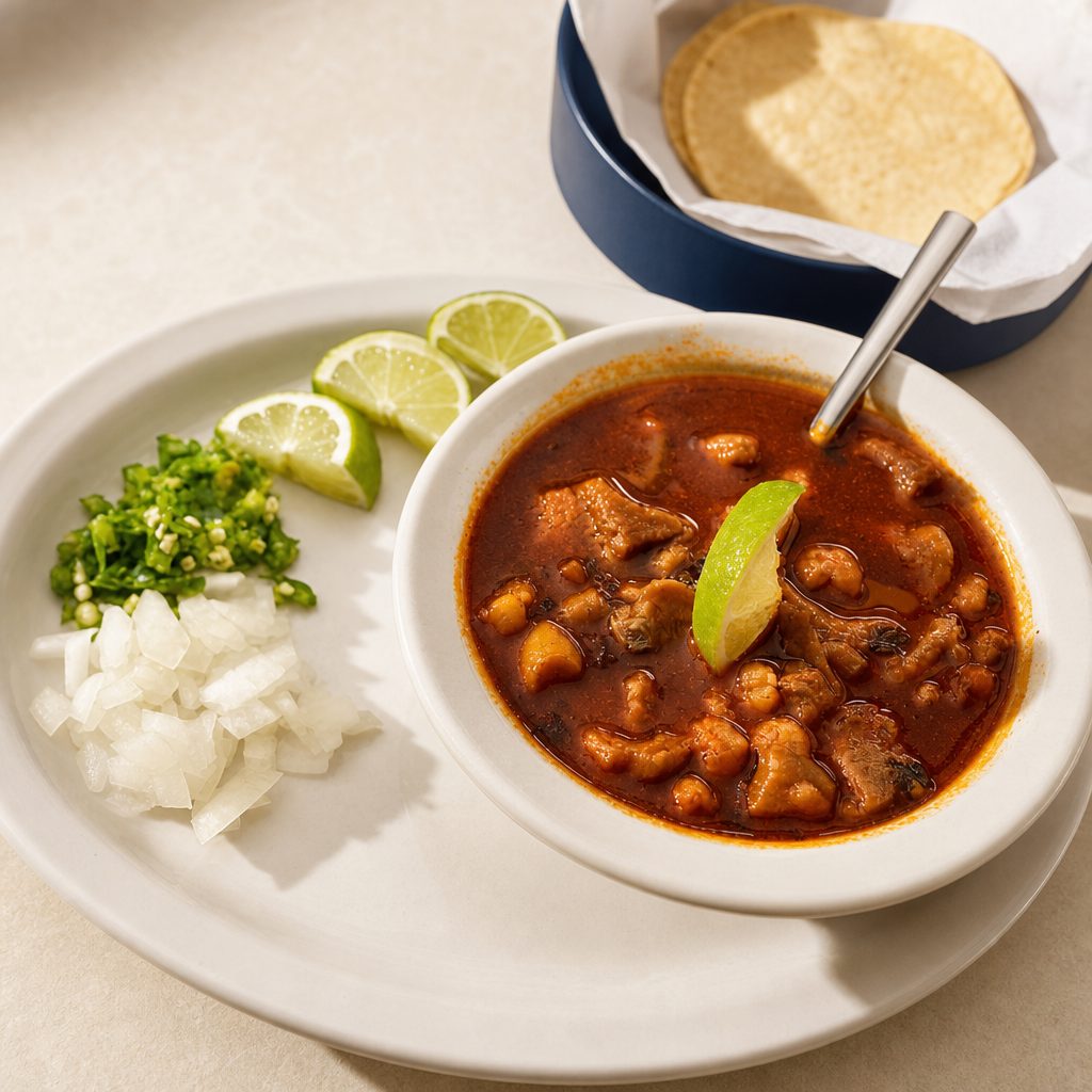 Bowl of Menudo.