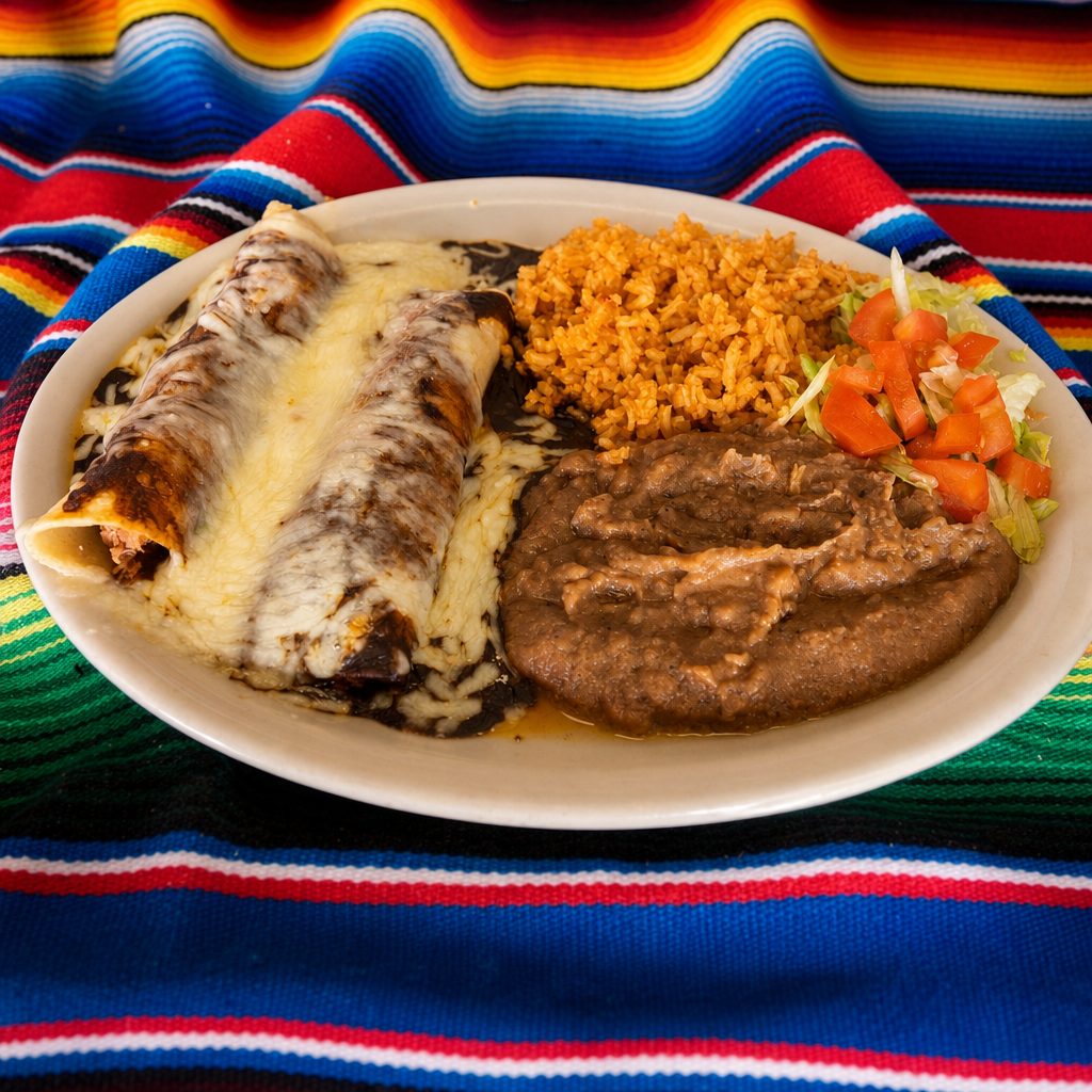 Enchiladas de Mole.