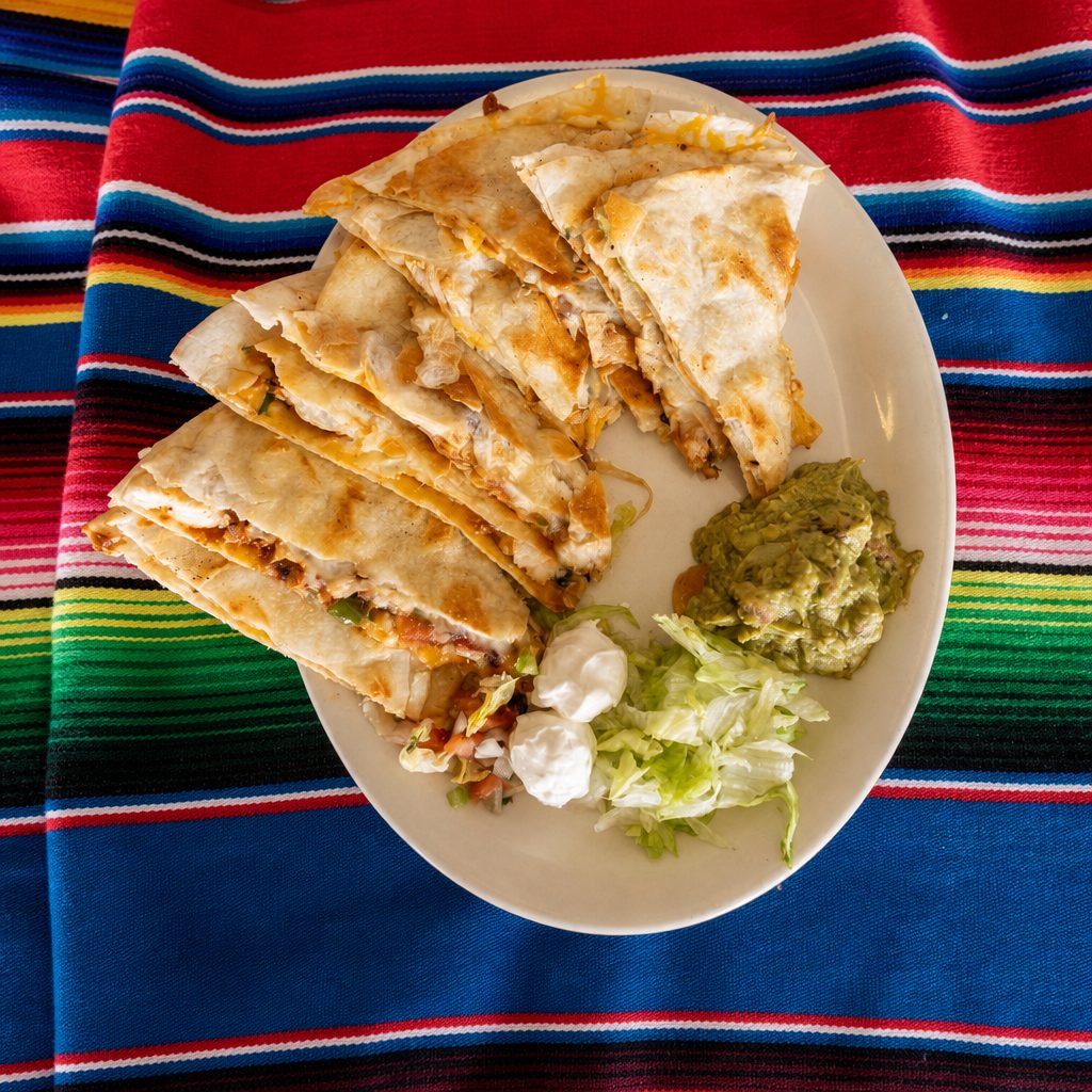 1/2 Fajita Quesadilla.
