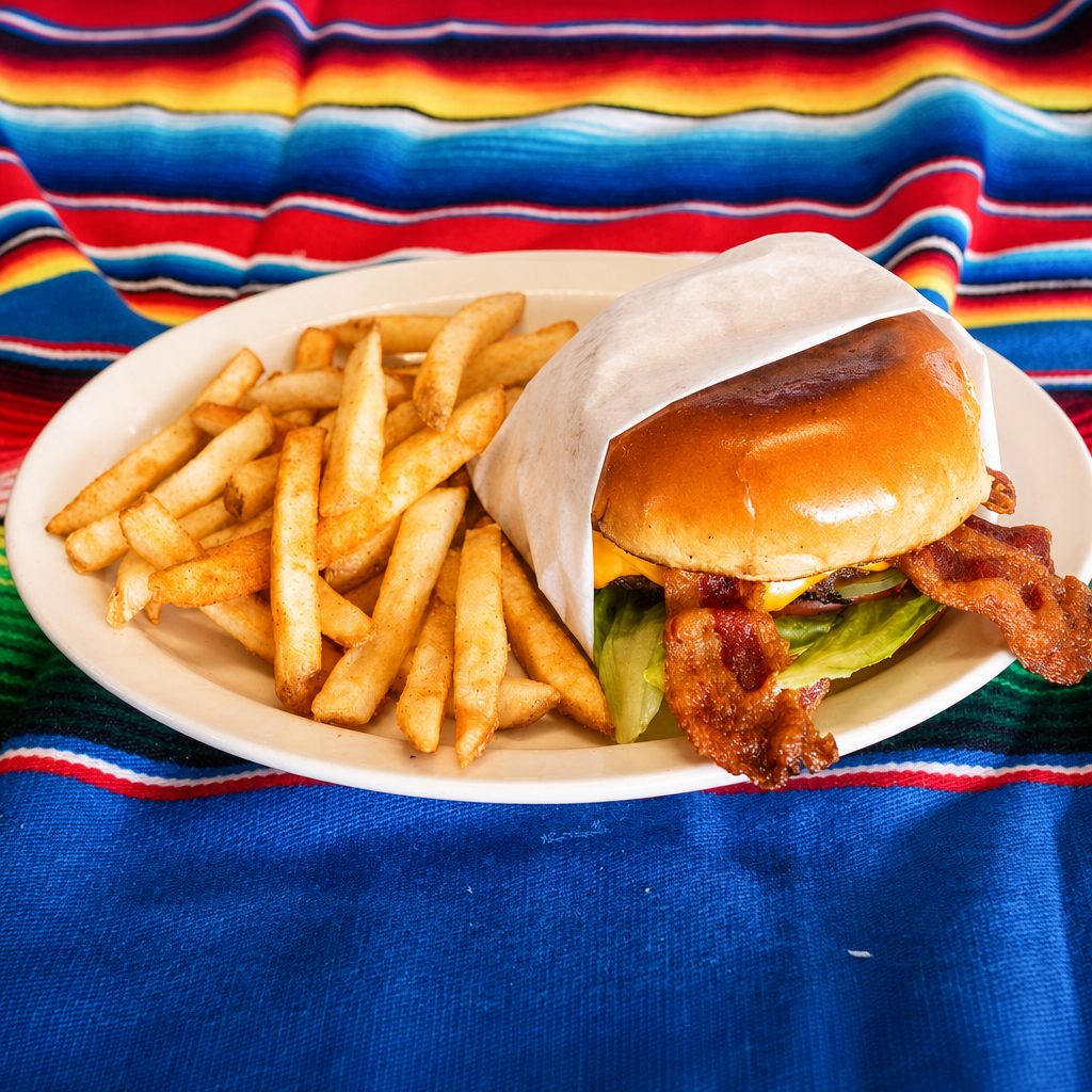 Bacon Cheeseburger.