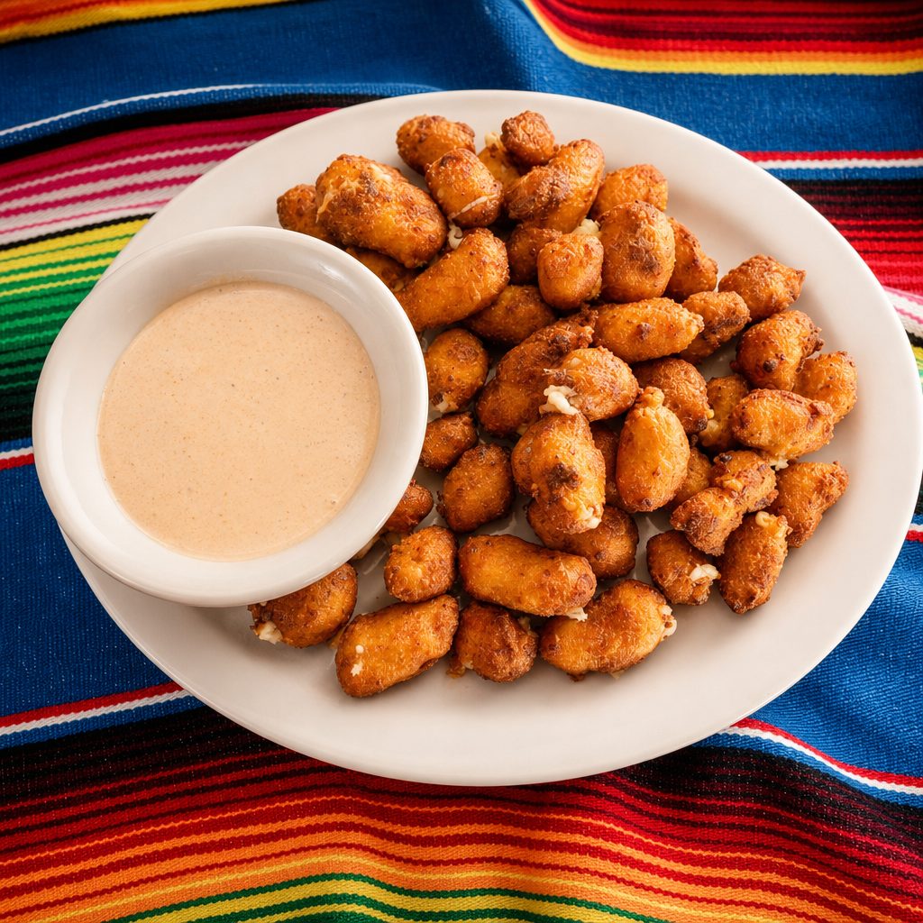 Spicy Cheese Curds.