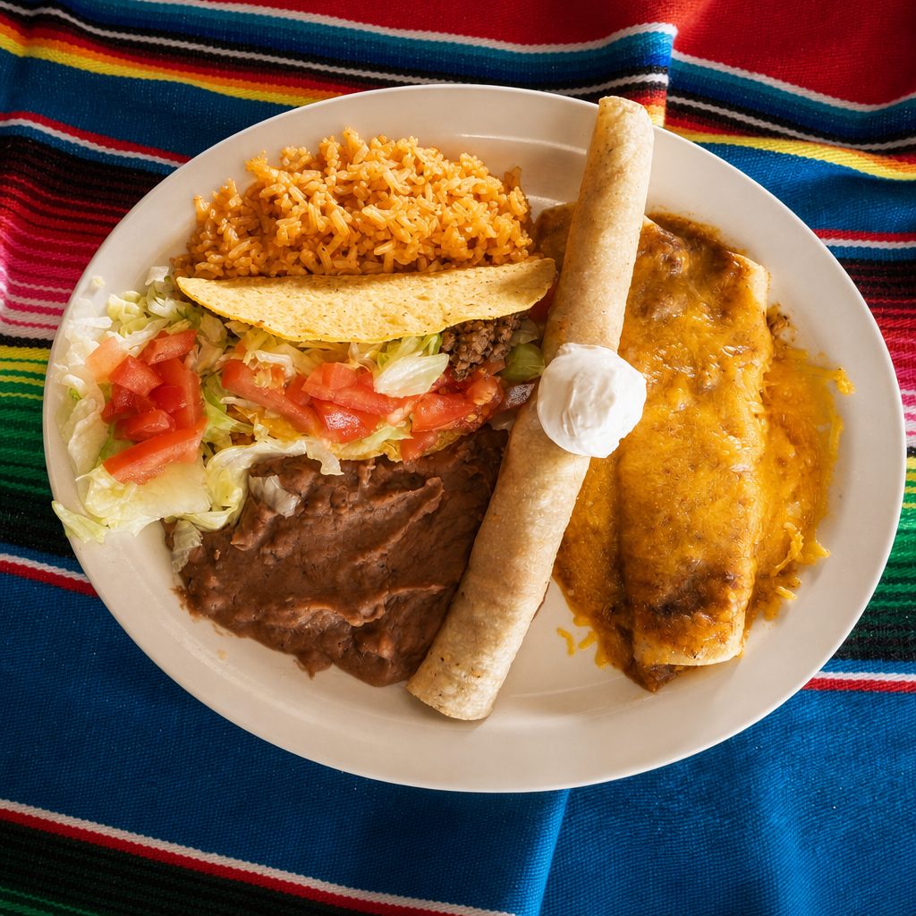 Lunch Tex-Mex Trio.