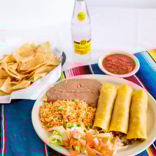 Crispy or Soft Tacos (2) Plate