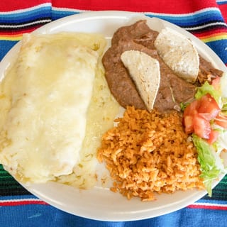 Enchiladas Verdes (2) con Pollo