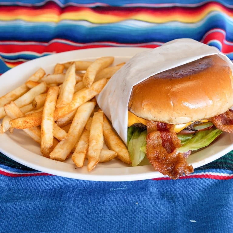 Indulge in Our Cheeseburger