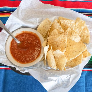 Tostadas And Salsa
