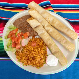 Flautas Platter